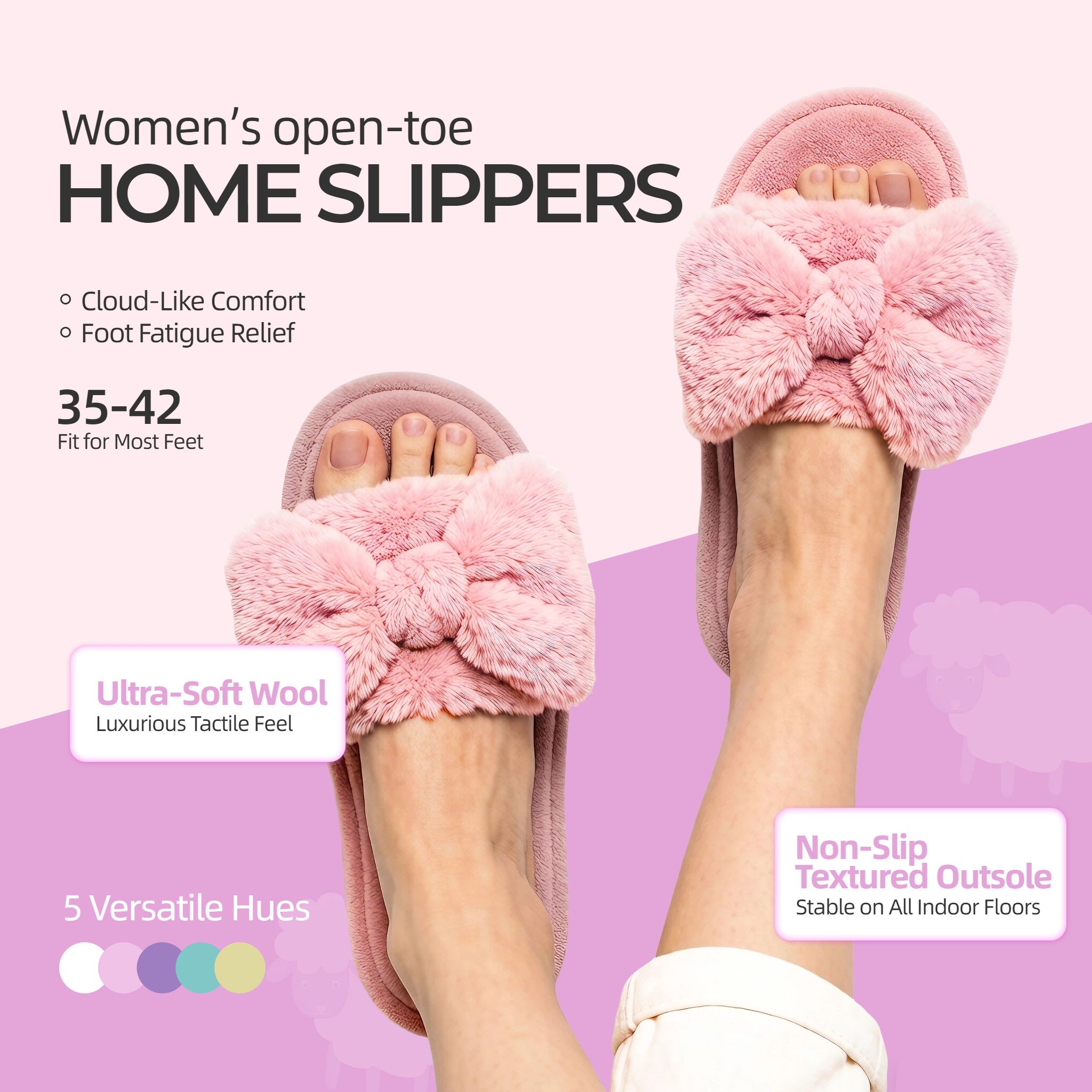 简约风粉色生活百货类营销带货家居百货类跨境电商主图