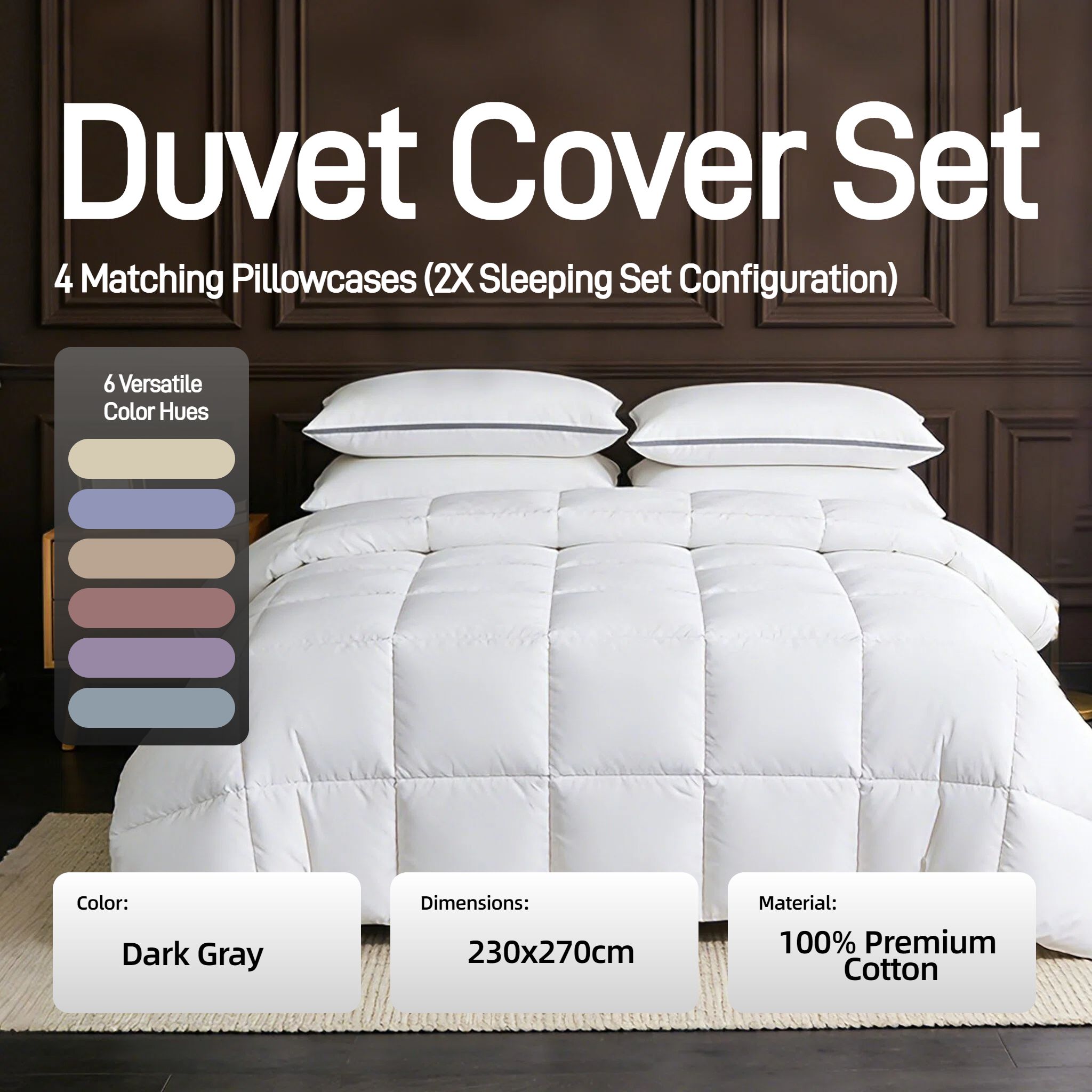 简约风白色家居家装营销带货家居百货类跨境电商主图