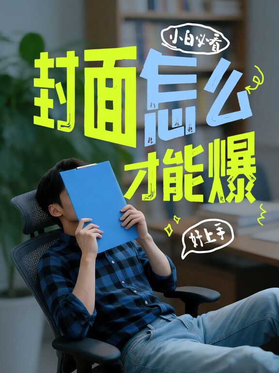 简约风蓝色绿色IT互联网交流分享封面怎么做才能爆小红书封面