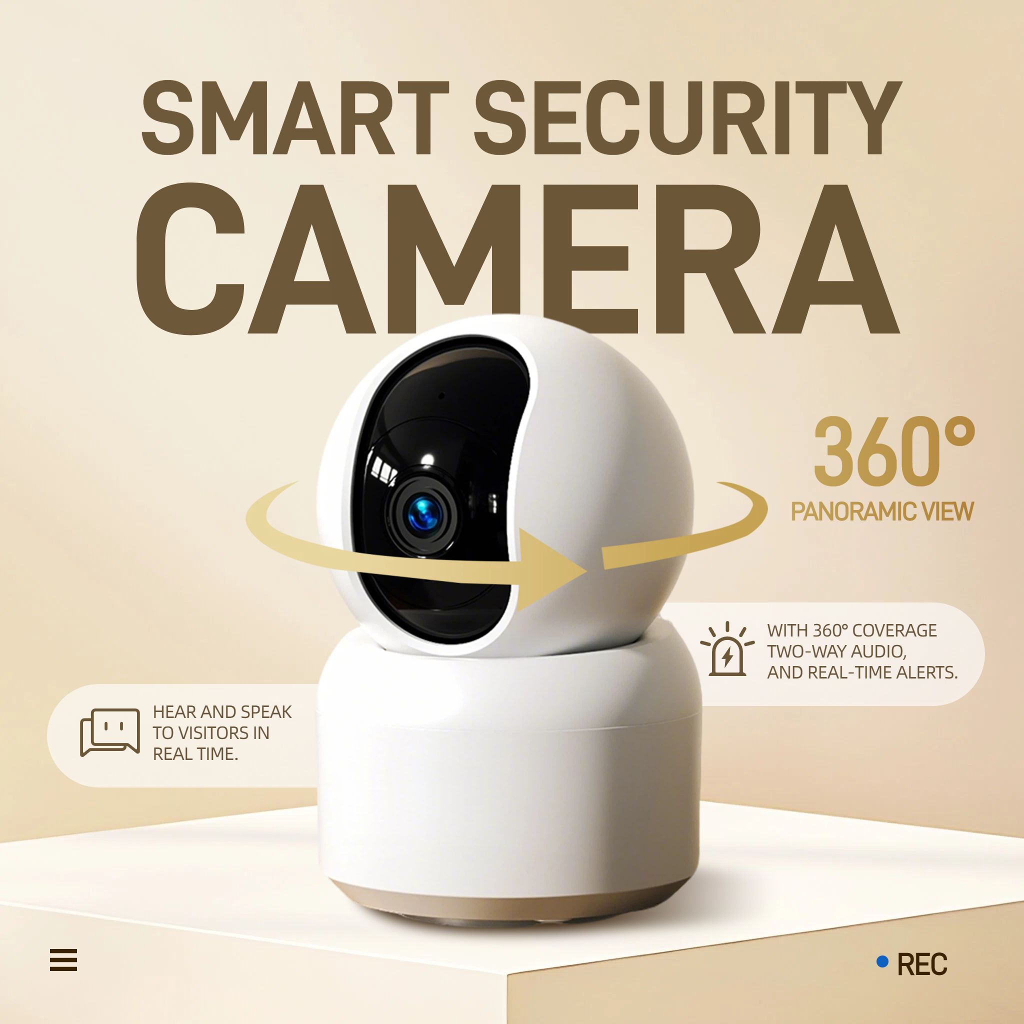 简约实景风黄色数码家电类营销带货家电百货类跨境电商主图