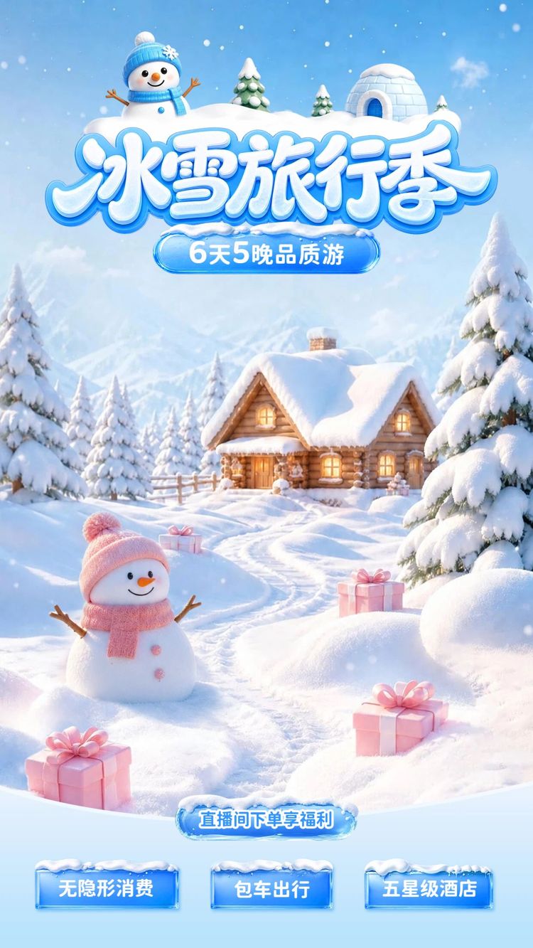 实景风蓝色通用类营销带货直播间背景