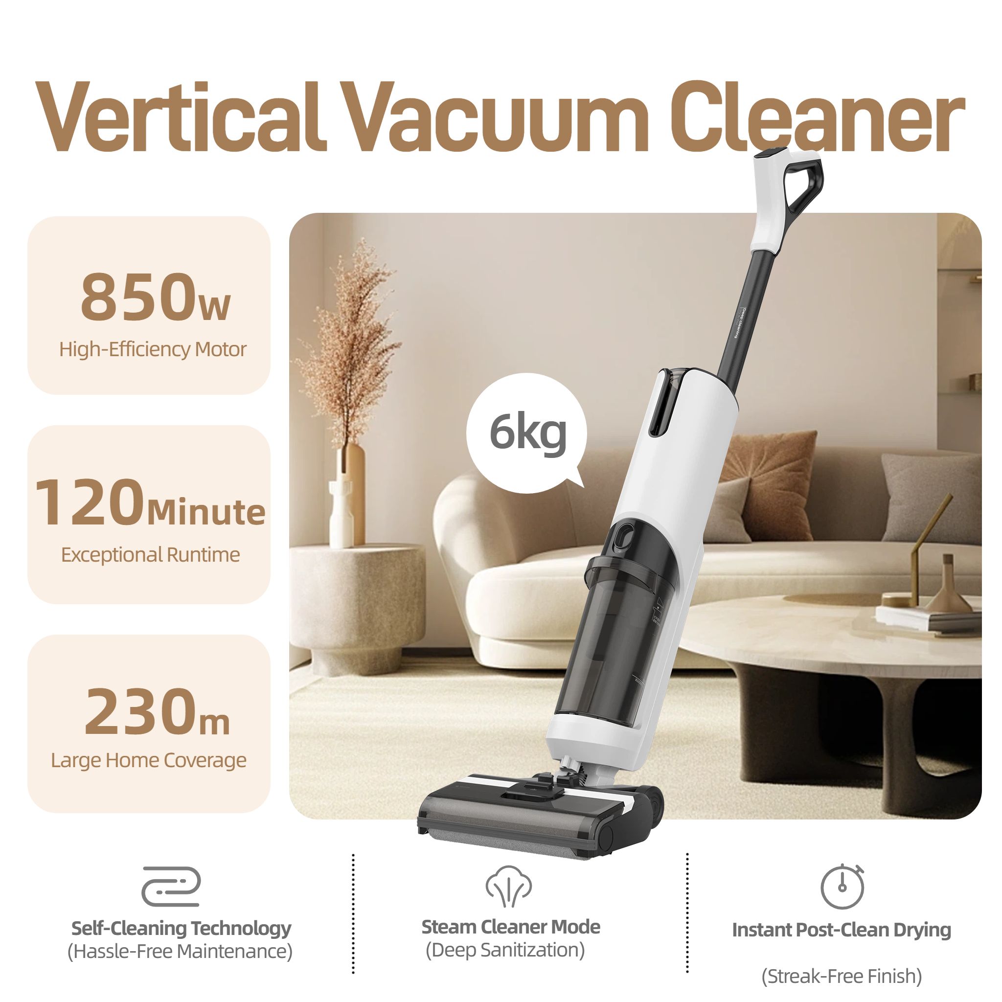 简约时尚风黄色生活百货类营销带货家居百货类跨境电商主图