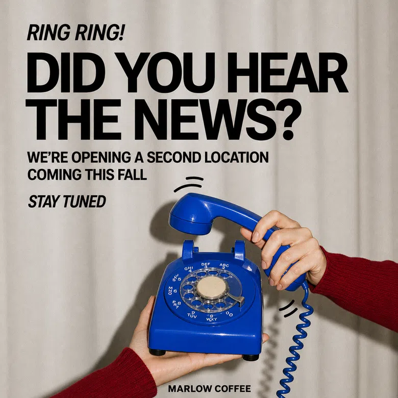 Announcement Poster