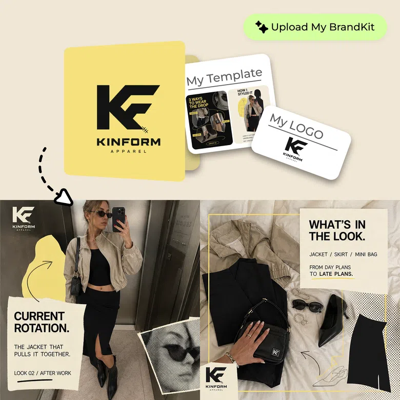 Fashion Brand Social Media Visuals