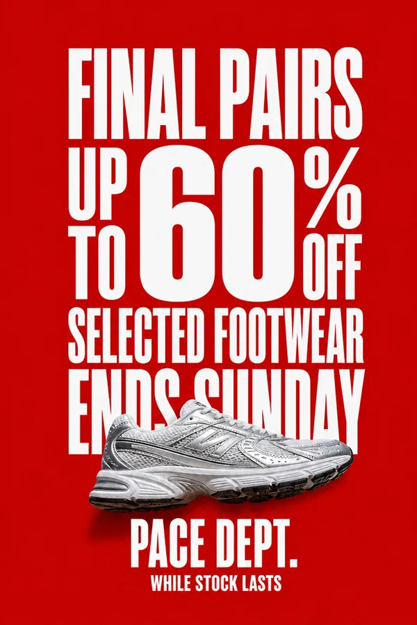 Clearance Sale Marketing Poster