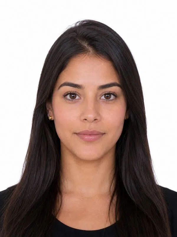 white-background-south-asian-woman-id-photo
