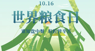 世界粮食日宣传海报：用设计传递"粮"心，让每一粒米都有声音