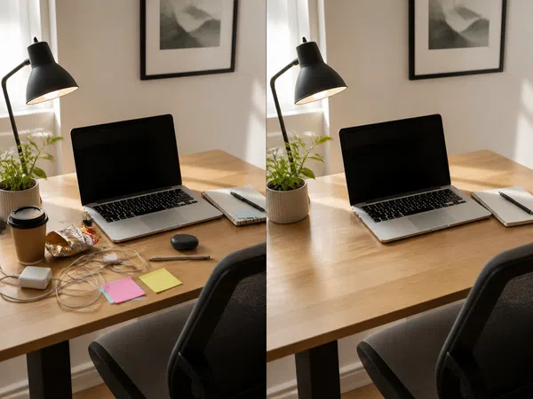 home office desk clutter removal comparison-seo hero