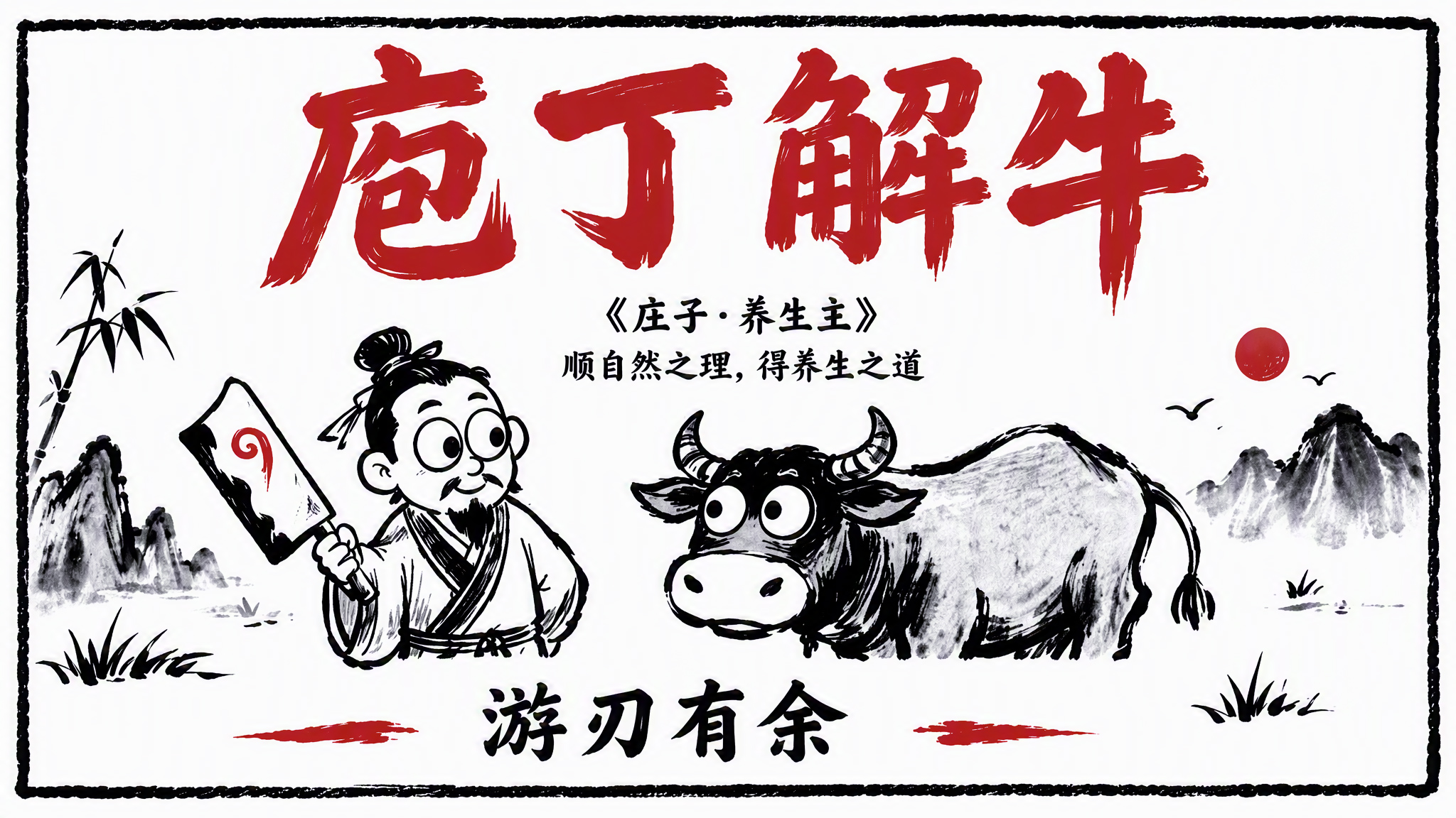 庖丁解牛文言文课件PPT-案例展示