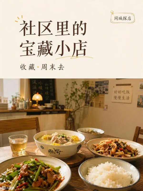 社区宝藏小店探店图文场景首图