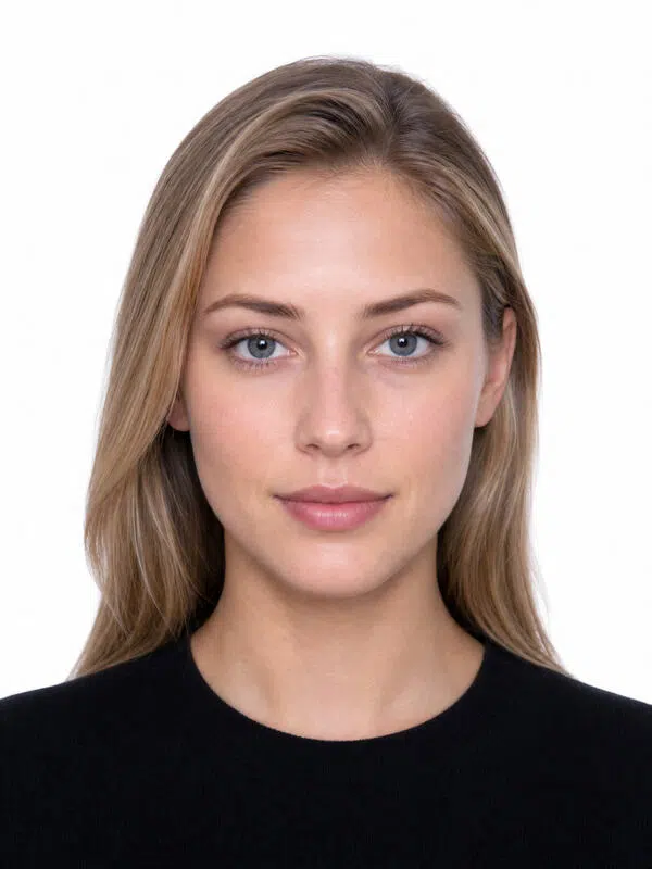 white-background-young-woman-id-photo
