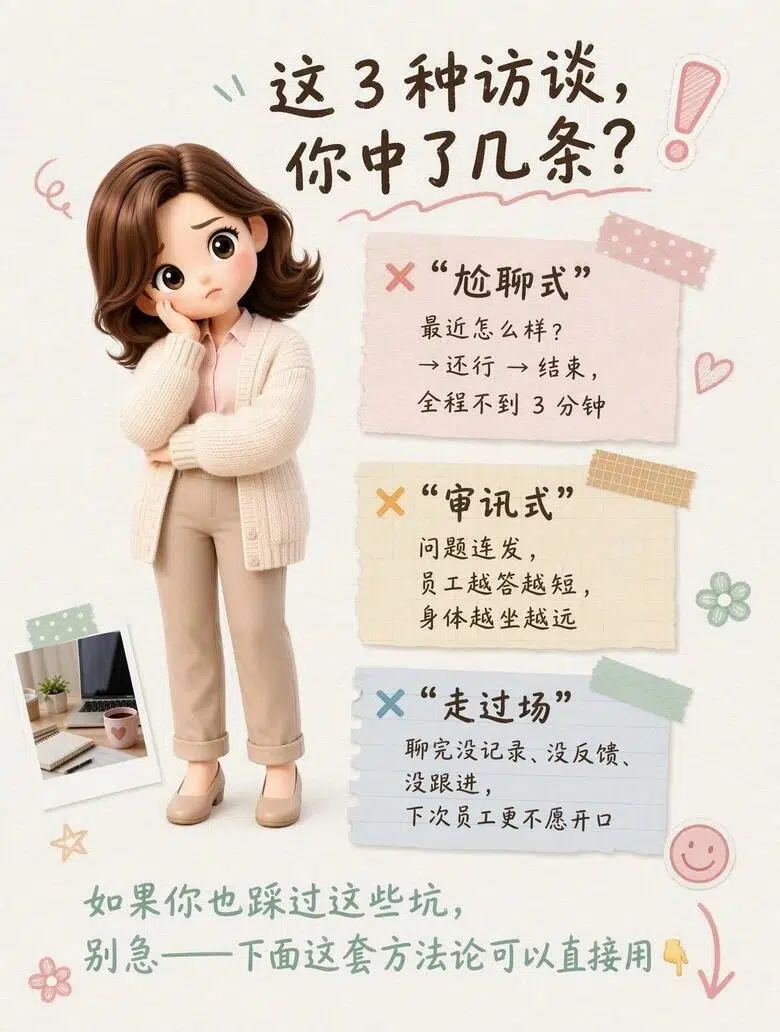 员工访谈误区避坑图文