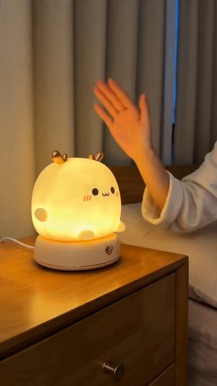 小夜灯开箱种草视频-抖音