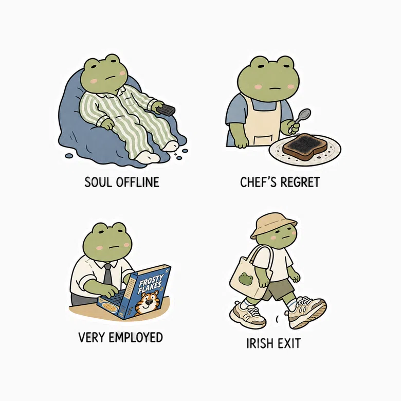 frog-work-mood-sticker-pack-showcase