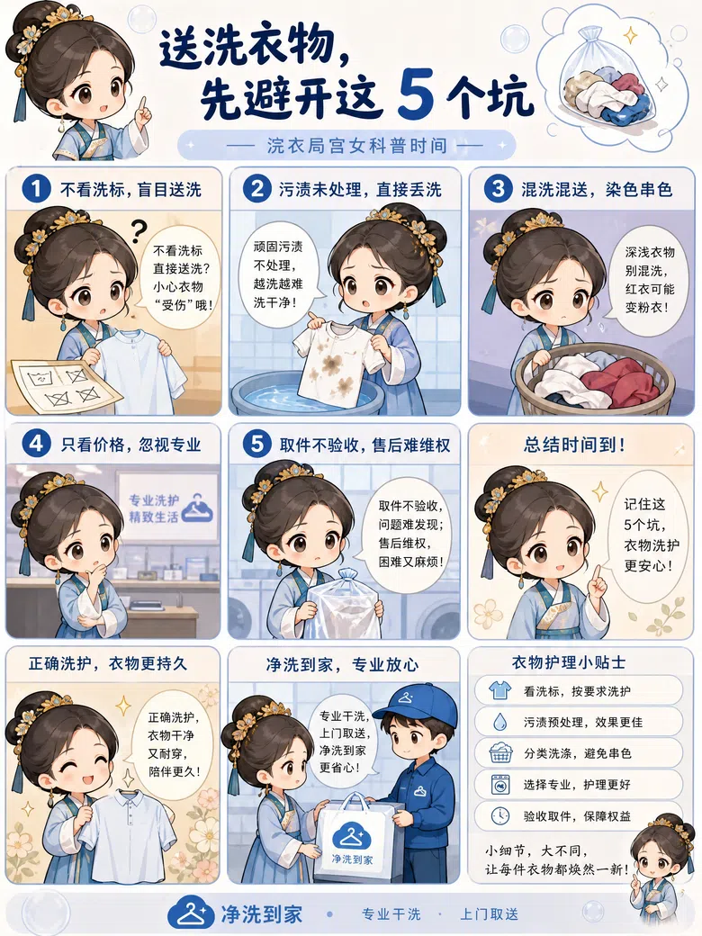 洗衣避坑漫画分镜图文