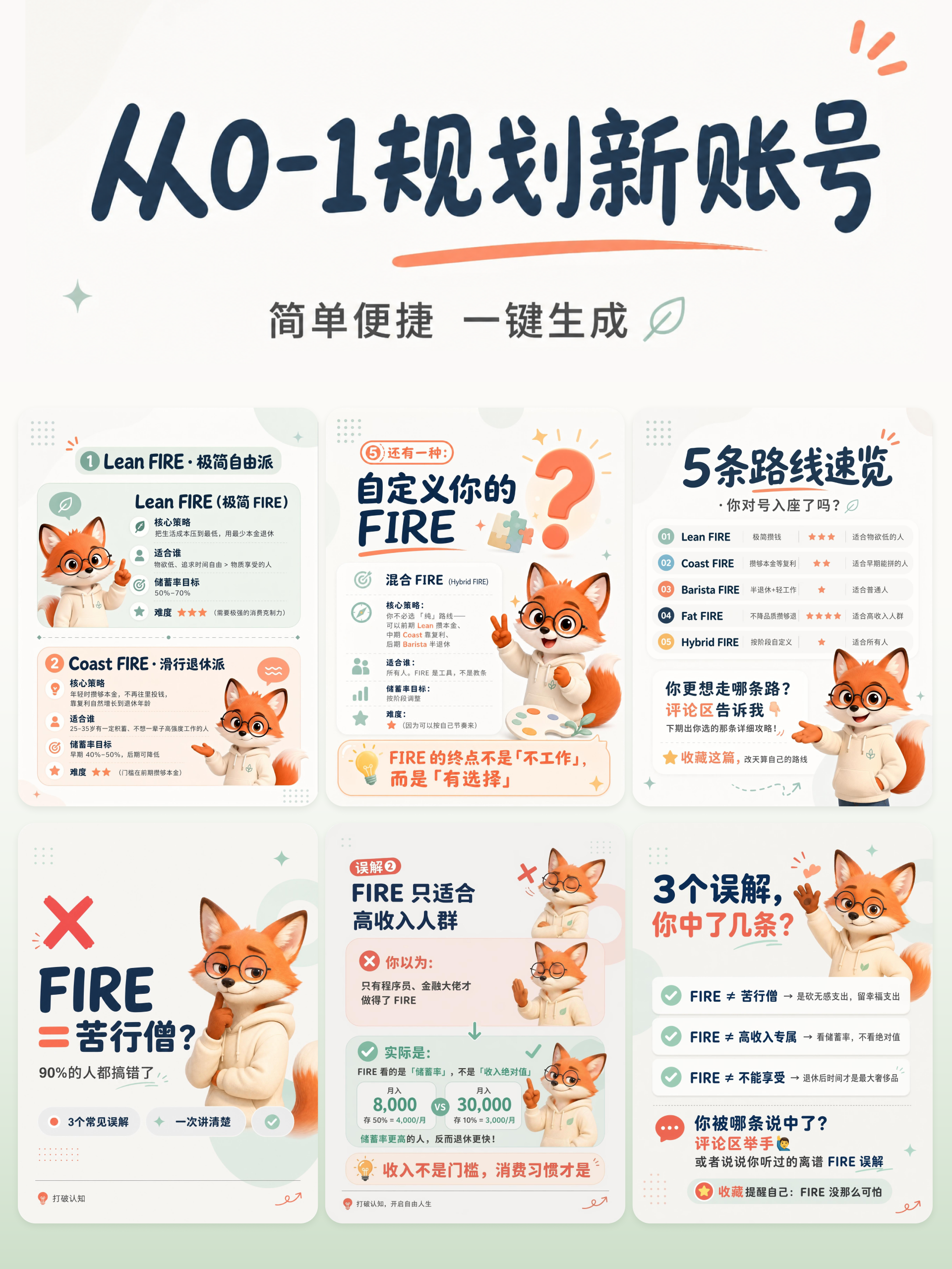 对标博主，从0-1规划新账号。