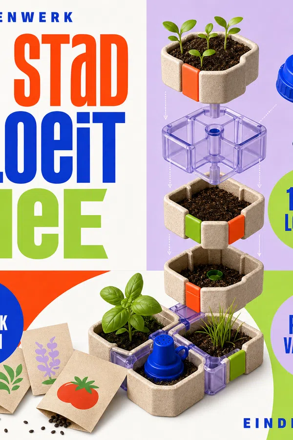 Dutch Sustainable Product Marketing Poster