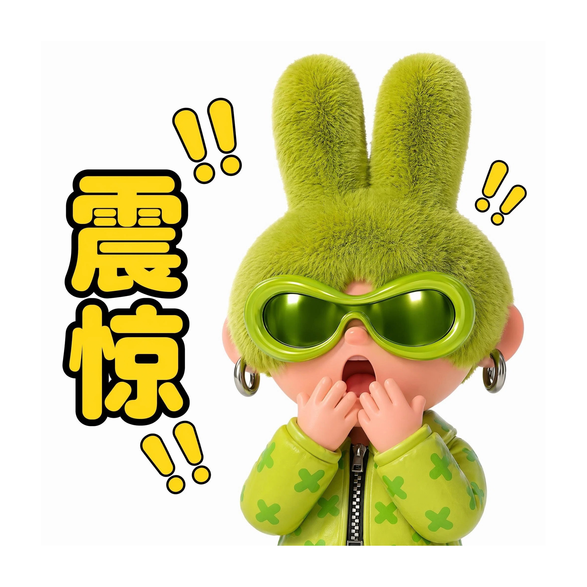 聊天表情包设计表情包震惊SEO拼图05