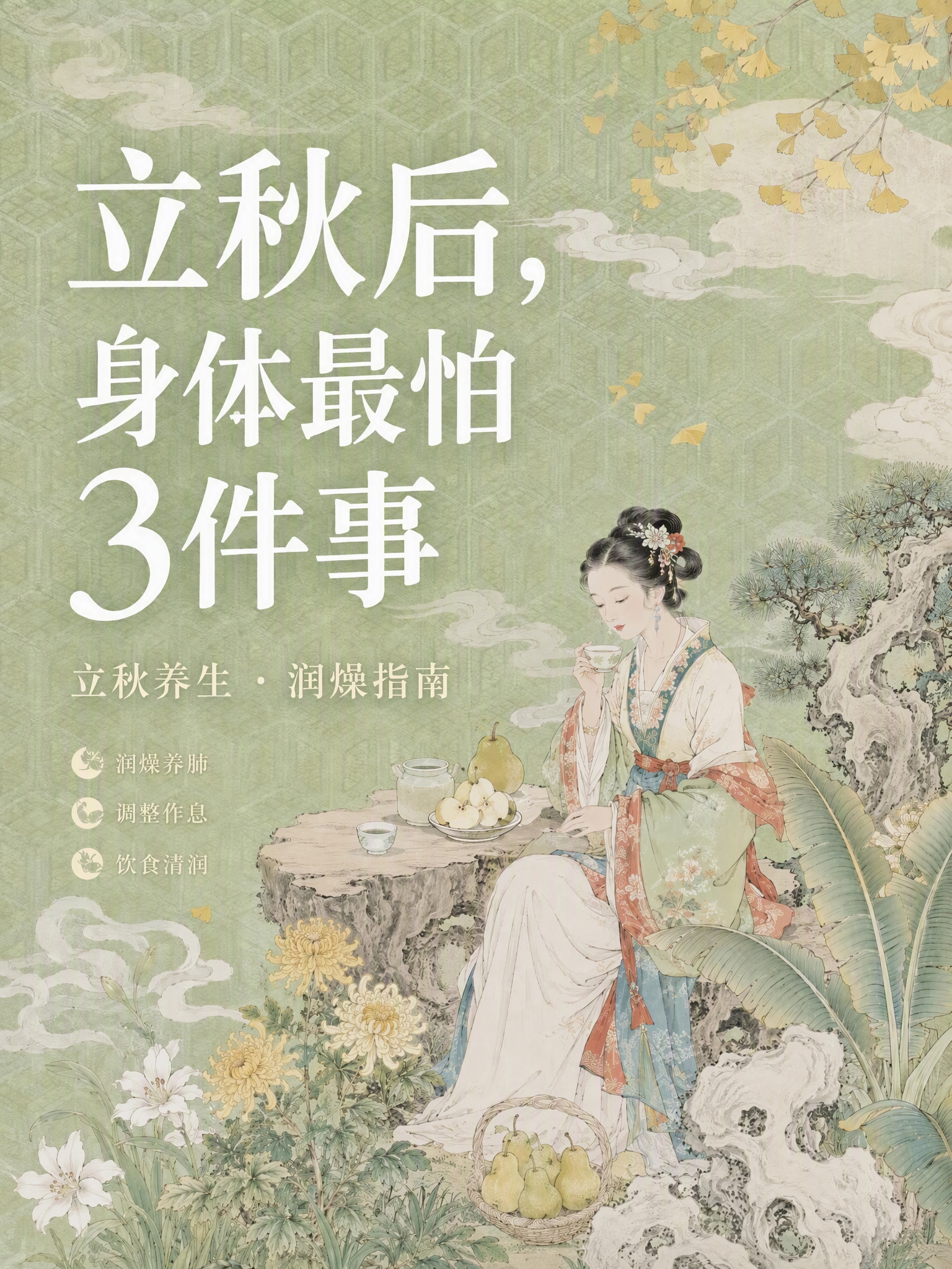 立秋后身体怕的三件事