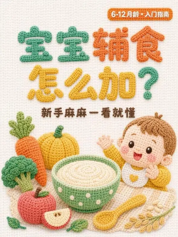 宝宝辅食毛线风图文场景首图
