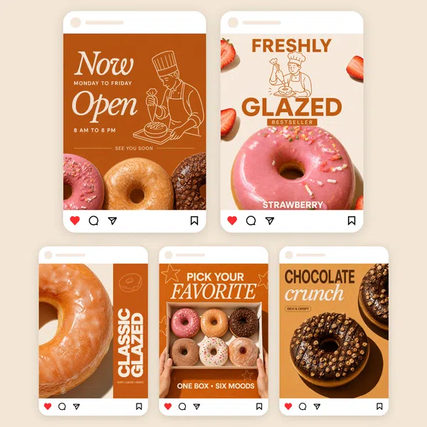 Product Launch Carousel Design - Hero