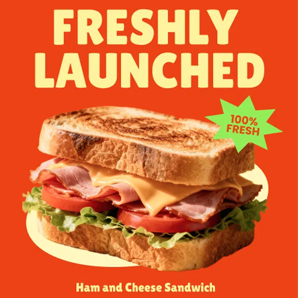 New Product Launch Marketing Poster