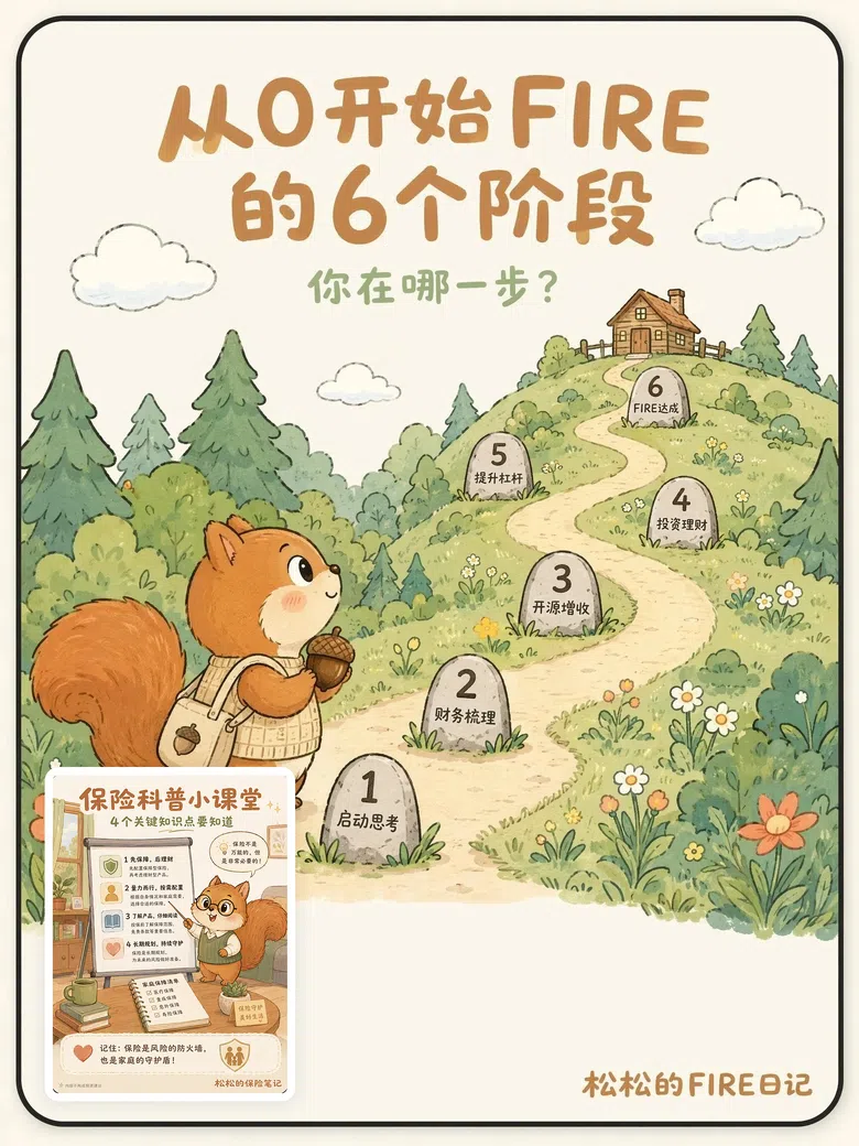 财务自由理财阶段路径指南