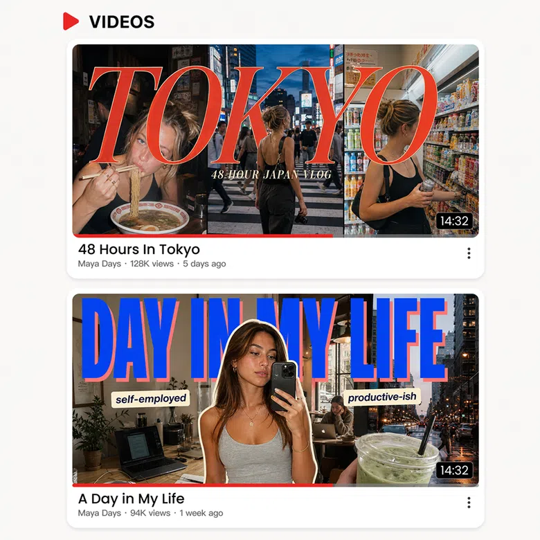 Vlog Cross-Platform Adaptation
