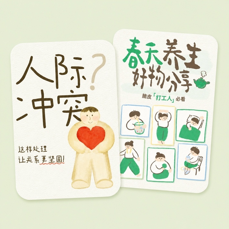 社媒图文套图