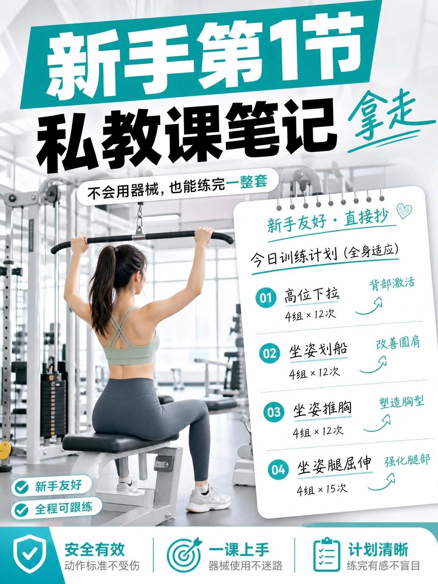 新手私教课笔记图文