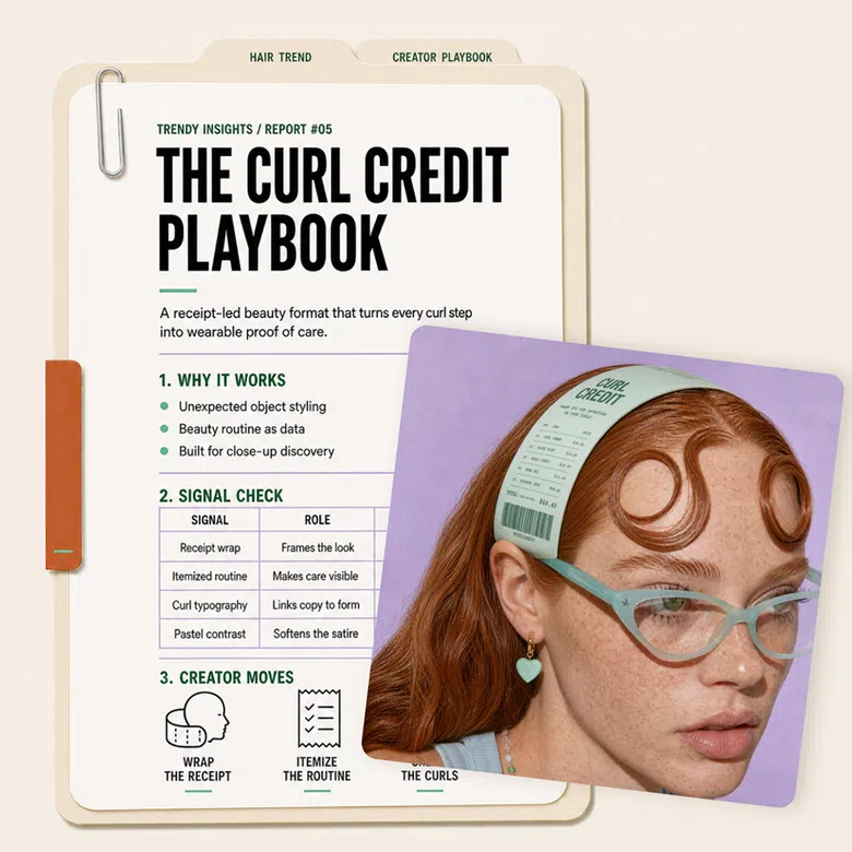Graphic Overlay Beauty Trend Playbook