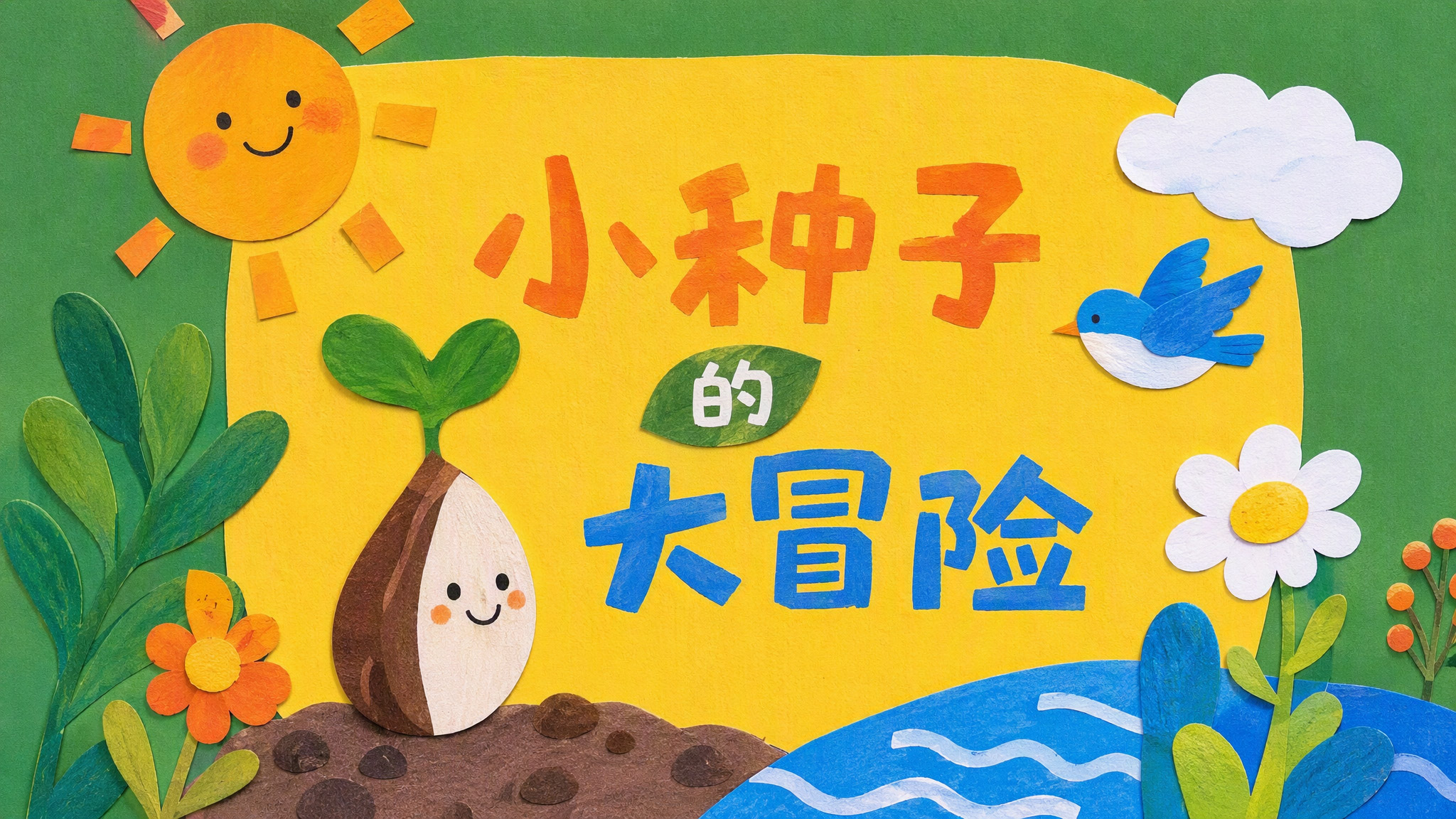 小种子的大冒险绘本封面