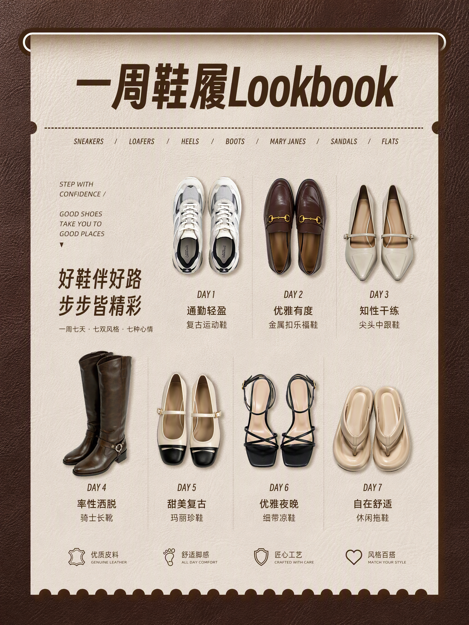 鞋履穿搭合集品牌运营场景首图