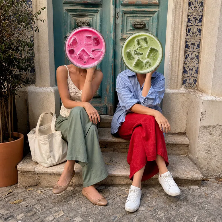 Playful Portrait Social Creative