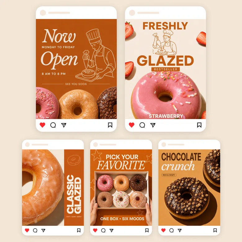 Product Launch Carousel Design