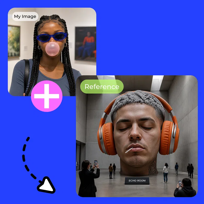Portrait Accessory Post Remix Input Pair