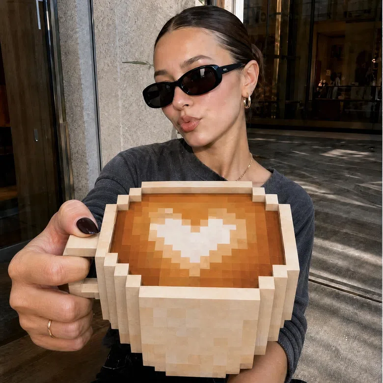 Pixel Art Lifestyle Social Creative