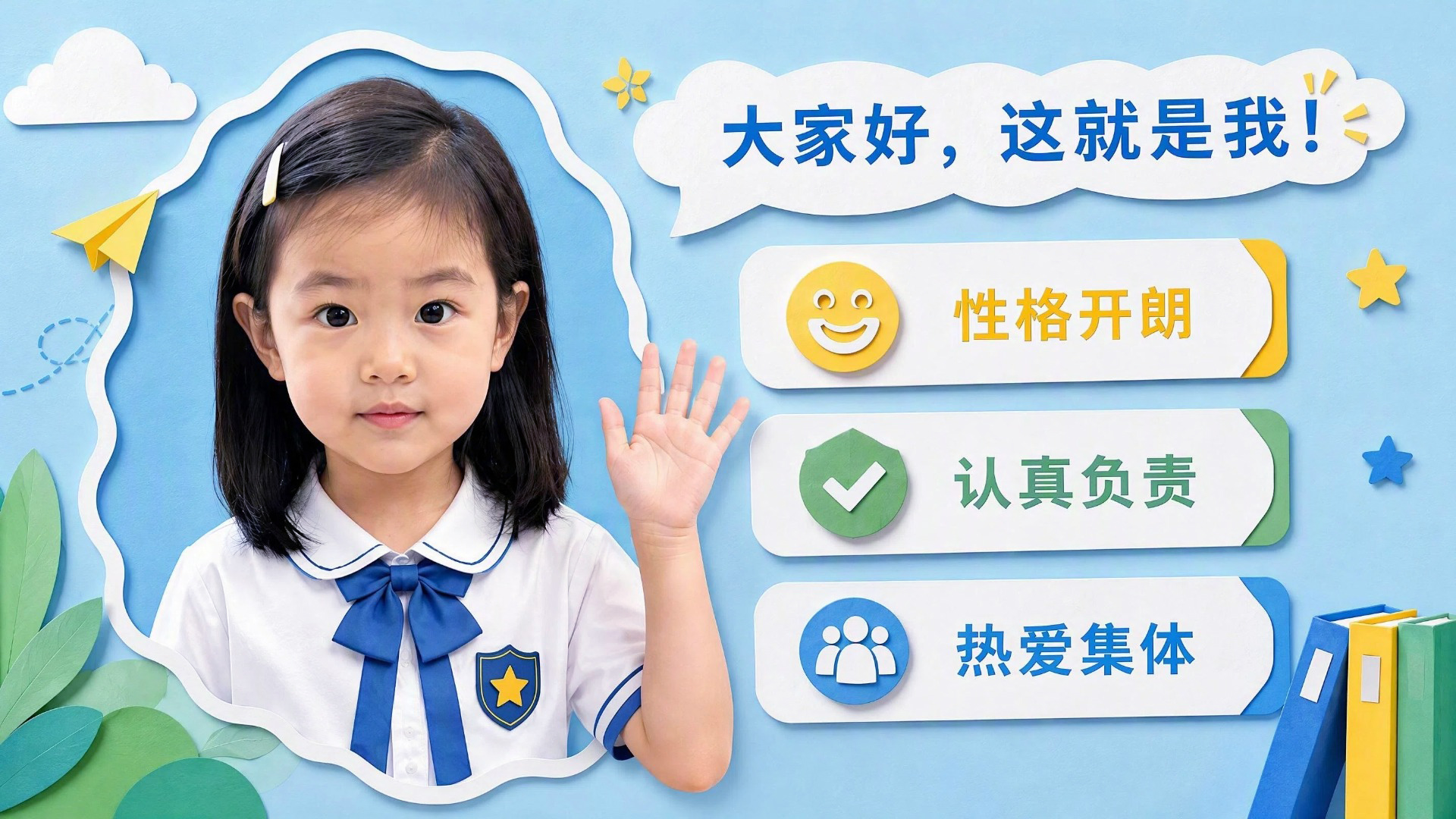 班长竞选演讲PPT-03性格特点