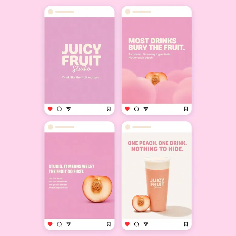 Beverage Promotion Carousel Design