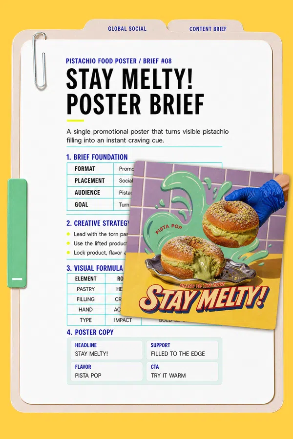 Food Promotion Poster Brief
