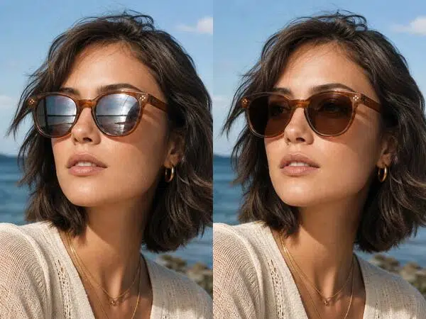sunglasses lens glare removal comparison-seo hero
