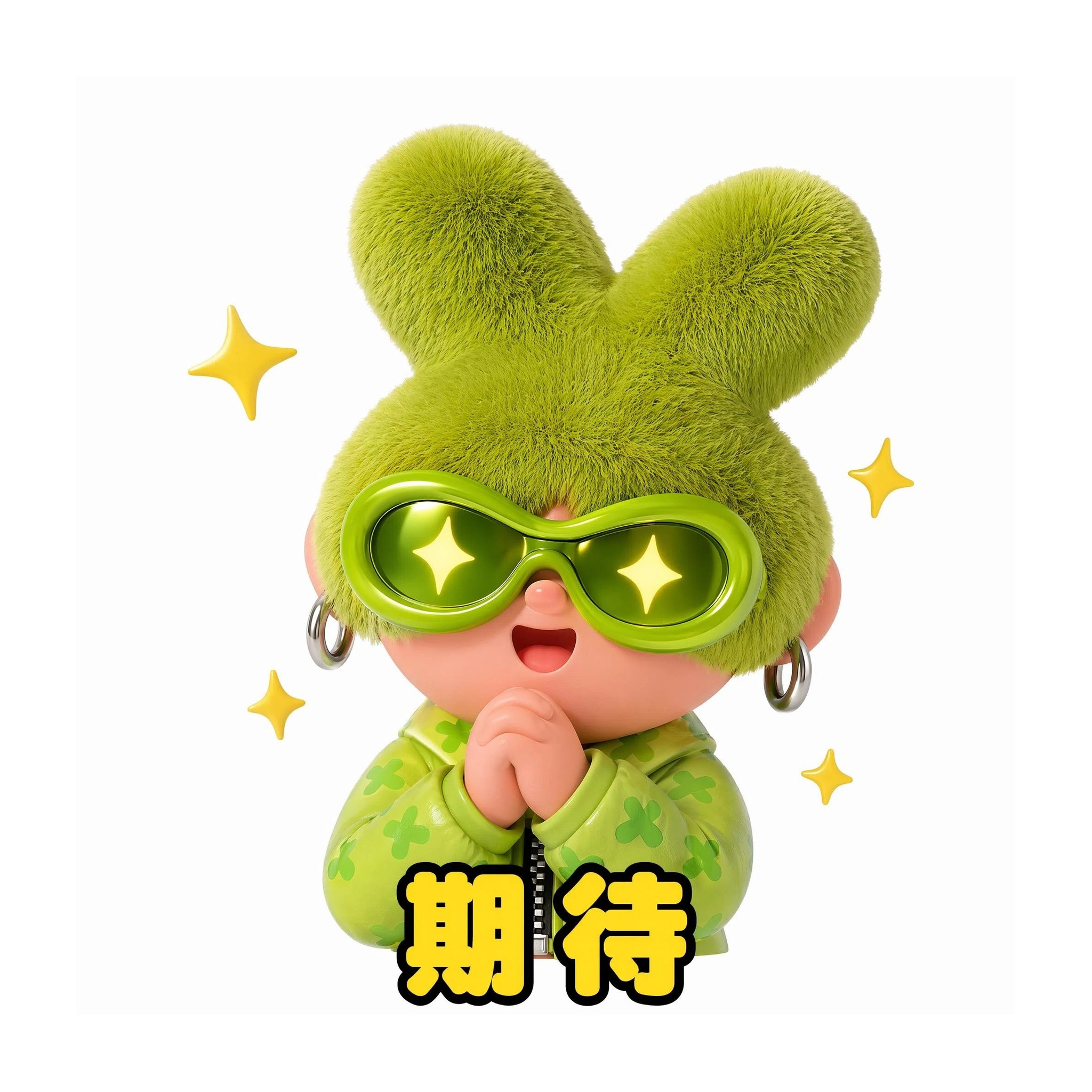 聊天表情包设计表情包期待SEO拼图06