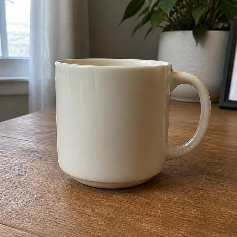 Showcase - mug before batch retouch