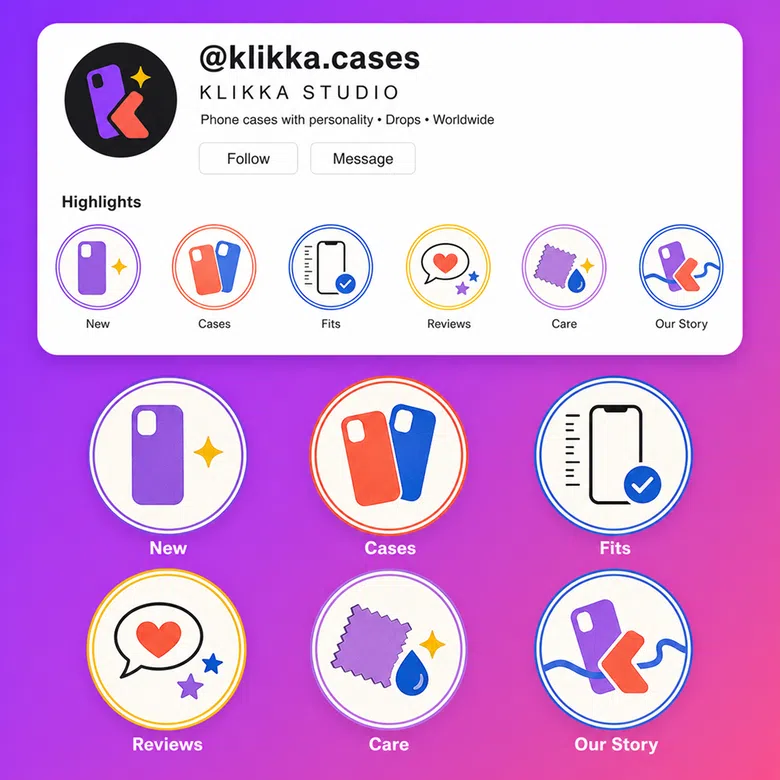 Product Brand Instagram Highlights Adaptation