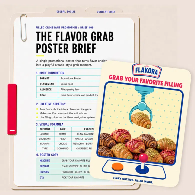 Food Promotion Content Brief