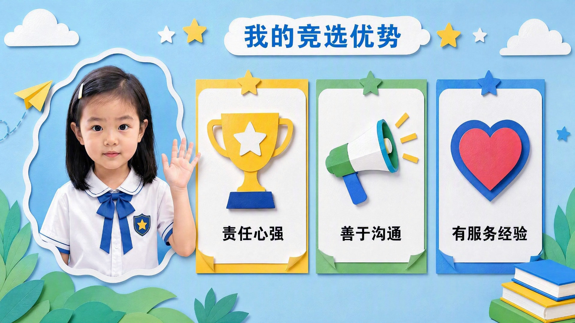 班长竞选演讲PPT-04竞选优势