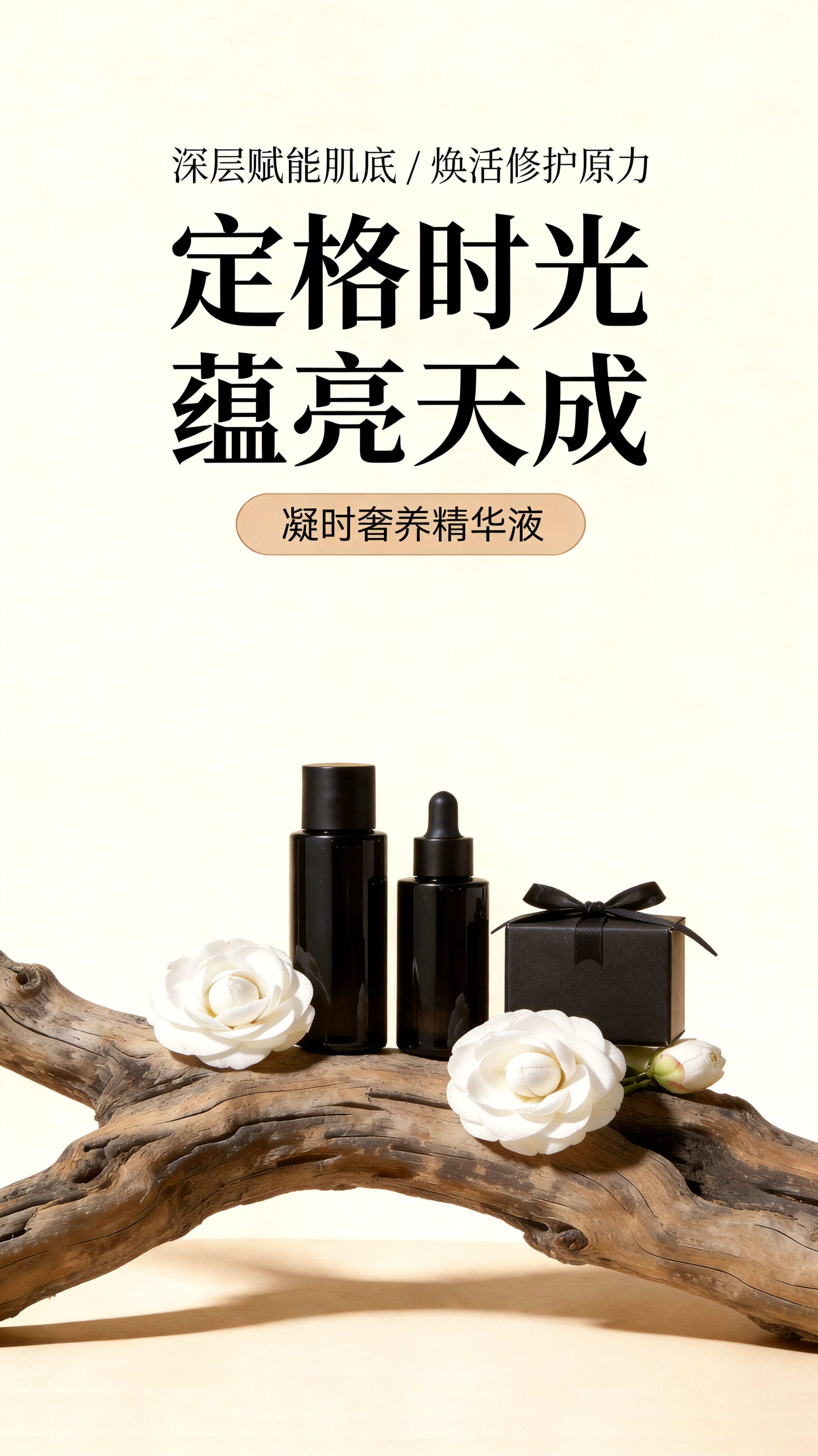 精华液产品宣传海报
