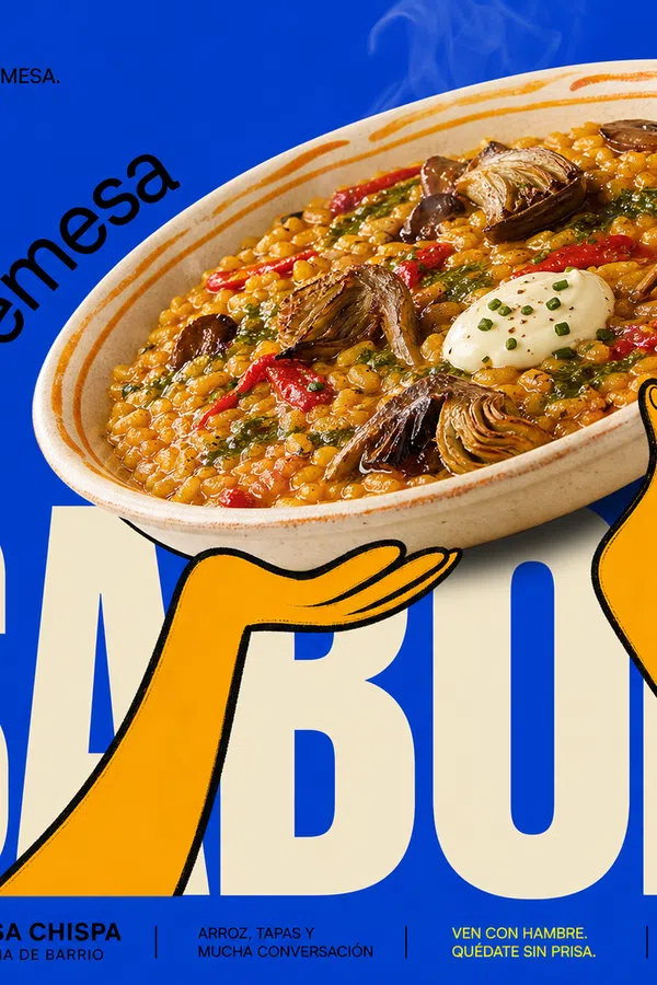Food Promotion Poster Editing