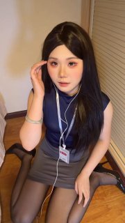 【在线播放】小诺眠绵 剧情 帮老板放松（舔屏口水）-asmr小喵
