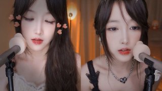 【在线播放】二呆啾 双人视角耳边吐息-asmr小喵